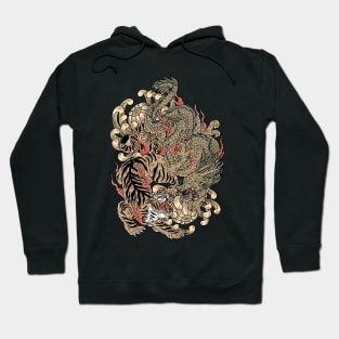 dragon and tiger Hoodie